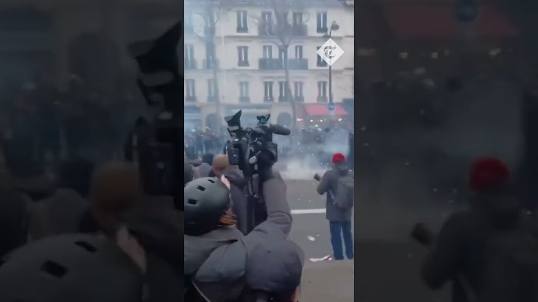Emmanuel Macron stand am Freitag wegen seiner unpopulären Rentenreform unter Druck, nachdem mehr als eine Million an Massenprotesten teilgenommen und die Gewerkschaften am 31. Januar einen zweiten Aktionstag ausgerufen hatten. Bei landesweiten Streiks wurden Züge angehalten, Raffinerien und viele Schulen blockiert und Fähren von Dover nach Calais gestrichen. Das Innenministerium bezifferte die Gesamtzahl der Demonstranten, die gegen Macrons Plan marschierten, das Rentenalter um zwei Jahre auf 64 Jahre anzuheben, auf 1,2 Millionen. Die hartlinke CGT-Gewerkschaft sagte, es seien mehr als zwei Millionen Menschen und 400.000 allein in der Hauptstadt gewesen. In jedem Fall war dies die größte Wahlbeteiligung seit 2010, &hellip;