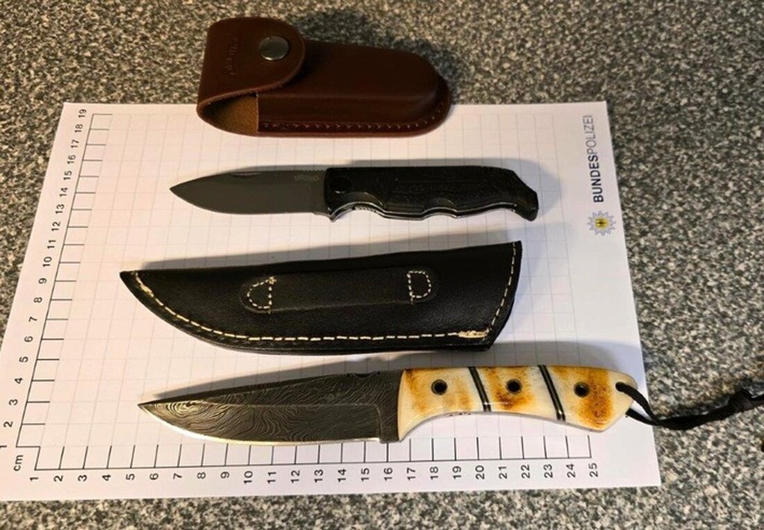 Ein 68-Jähriger wurde in der S-Bahn Gelsenkirchen mit einem Messer angetroffen. Die Bundespolizei leitete Ermittlungen ein.