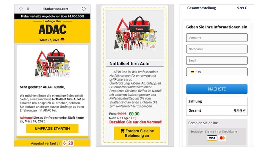 Betrügerische QR-Codes in E-Mails des ADAC im Umlauf. Das LKA Rheinland-Pfalz warnt vor Quishing und gibt Handlungstipps.
