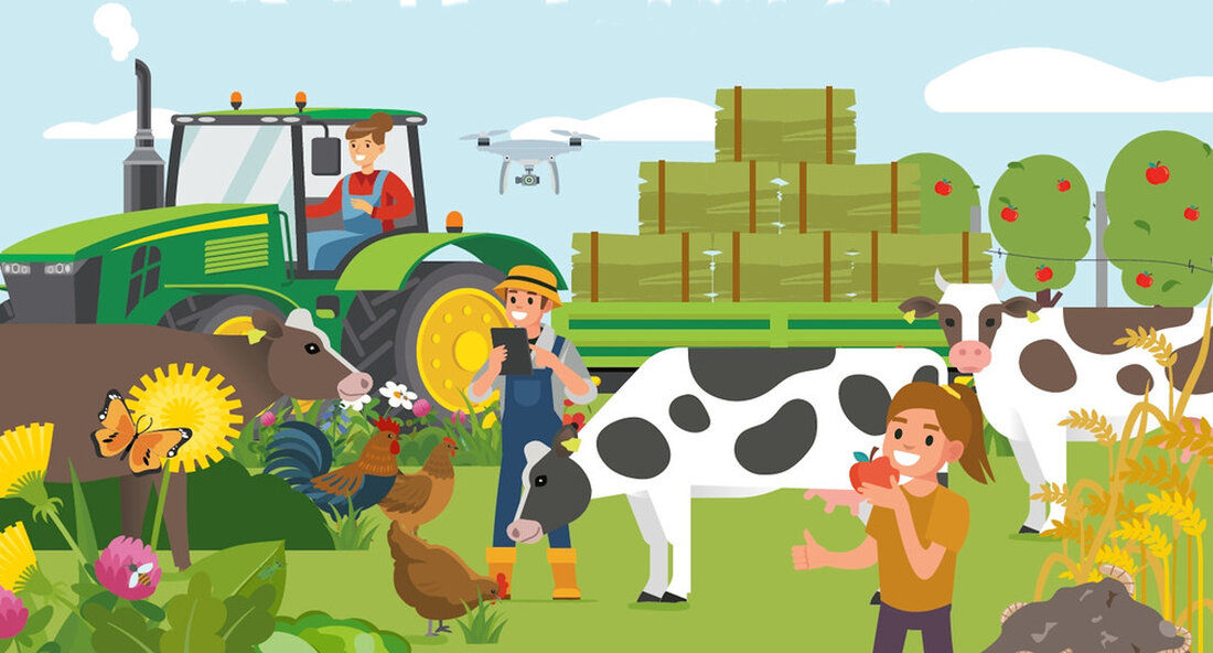 Der Landwirtschaftskalender mit Lernheften ist jetzt auch in Kitas erhältlich. So können schon Kindergartenkinder auf Entdeckungsreise durch die Landwirtschaft gehen und zu bewussten und informierten Verbrauchern heranwachsen. „Kinder können nicht früh genug an die Landwirtschaft herangeführt werden. Nur so können sie zu bewussten und informierten Verbrauchern heranwachsen. Immer mehr Familien sind zu weit vom bäuerlichen Alltag entfernt, was zu einem falschen Bild von der Arbeit auf dem Bauernhof führt. Der Erfolg des Agrarkalenders und die hohe Nachfrage haben uns gezeigt, wie wichtig echte und frühzeitige Information ist. Deshalb wird es den Agrarkalender künftig auch für die ganz Kleinen in Kitas …