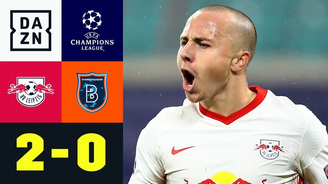 Angelino trifft zu Beginn der ersten Halbzeit zweimal und sorgt bereits im Eröffnungsspiel für beide Vereine in der Champions League-Saison 2020/21 für das 2: 0-Endergebnis zwischen RB Leipzig und Basaksehir. ►Sichern Sie sich Ihren kostenlosen Monat: http://bit.ly/DAZNerleben ►Alle Informationen zur UEFA Champions League: https://bit.ly/2GD8lqf ►Das DAZN-Programm: http://bit.ly/2uFkulD ►DAZN auch auf Facebook: https://bit.ly/2lUGipo +++ Die besten Fußballhighlights aller Wettbewerbe auf YouTube +++ ► Abonnieren Sie die DAZN UEFA Champions League auf YouTube: https://bit.ly/2WL75qD ►DAZN UEFA Europa League Abonnieren Sie auf YouTube: https://bit.ly/2DTc8yb ► Abonnieren Sie die DAZN Bundesliga auf YouTube: https://bit.ly/2Daw8dS ► Abonnieren Sie DAZN-Länderspiele auf YouTube: https://bit.ly/2XAYNSd ► Abonniere Goal …