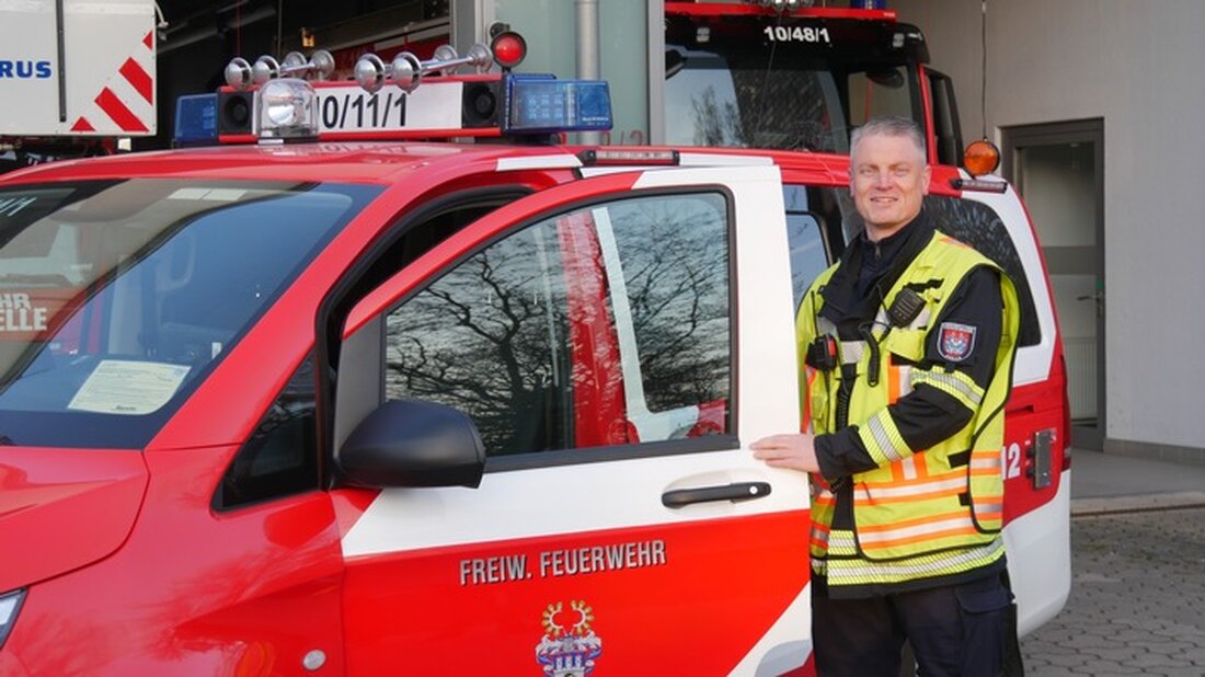 Arne Rehkopf ist neuer stellvertretender Ortsbrandmeister der Ortsfeuerwehr Celle-Hauptwache und bringt 16 Jahre Erfahrung mit.