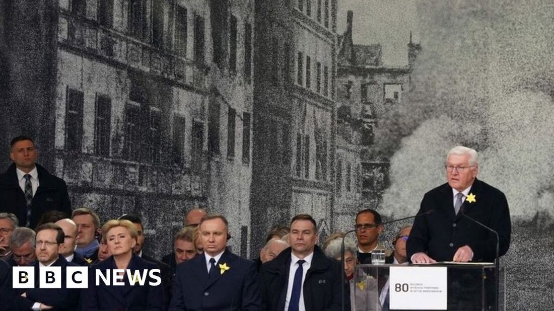 Der deutsche Präsident hat Parallelen zwischen der brutalen Niederschlagung des Aufstands im Warschauer Ghetto im Jahr 1943 durch die Nazis und der umfassenden Invasion des russischen Präsidenten Putin in der Ukraine im vergangenen Jahr gezogen. Herr Putin „hat Völkerrecht gebrochen, Grenzen in Frage gestellt, Landraub begangen“, sagte Frank-Walter Steinmeier bei einer Gedenkfeier in Polen. Mehr als 10.000 Juden wurden während des Ghettoaufstands von den Nazis getötet. Herr Steinmeier bat „um Vergebung für die Verbrechen“, die Deutschland begangen habe. Der Aufstand im Warschauer Ghetto – einer der bemerkenswertesten Trotzakte des Zweiten Weltkriegs – begann vor genau 80 Jahren als Reaktion auf …