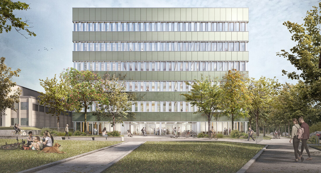 Nachhaltiges Büro- und Seminargebäude auf dem Campus in Ludwigsburg geplant Das Land hat die Baufreigabe für ein neues Büro- und Seminargebäude auf dem Campus in Ludwigsburg erteilt. Die Pädagogische Hochschule und die Hochschule für öffentliche Verwaltung und Finanzen werden das Gebäude gemeinsam nutzen. Das Finanzministerium hat hierfür die Baufreigabe erteilt. Der Neubau zeichnet sich durch seine hohe Energieeffizienz aus. Das Gebäude erhält Photovoltaikelemente auf dem Dach sowie eine innovative Solarfassade. Dadurch können jährlich etwa 210.000 Kilowattstunden Sonnenstrom erzeugt und in den Gebäuden auf dem Campus genutzt werden. Das Gebäude wird zudem mit Fernwärme beheizt. Ein besonderes Merkmal des Bauprojekts ist …