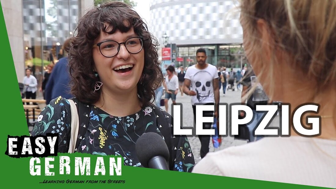 HILFEN SIE UNS, MEHR VIDEOS ZU ERSTELLEN: http://www.patreon.com/easygerman LERNEN SIE DEUTSCH MIT UNSERER APP: https://www.seedlang.com?pr=eg ABONNIEREN SIE EINFACH DEUTSCH: http://goo.gl/sdP9nz FACEBOOK: http://www.facebook.com/easygermanvideos INSTAGRAM: http://www.instagram.com/easygermanvideos WEBSITE: http://www.easygerman.org/ MEHR ÜBER LEIPZIG: https: //www.leipzig. travel / de / Vielen Dank an die Leipzig Tourismus und Marketing GmbH für die Unterstützung unserer Produktion mit kostenlosen Unterkünften in Leipzig. — ► PRODUZIERT IN ZUSAMMENARBEIT MIT: Easy Languages ist ein internationales Videoprojekt, das Menschen weltweit dabei unterstützen soll, Sprachen durch authentische Straßeninterviews zu lernen und die Straßenkultur der teilnehmenden Partnerländer im Ausland aufzudecken. Episoden werden in lokalen Sprachen produziert und enthalten Untertitel sowohl in der Originalsprache …