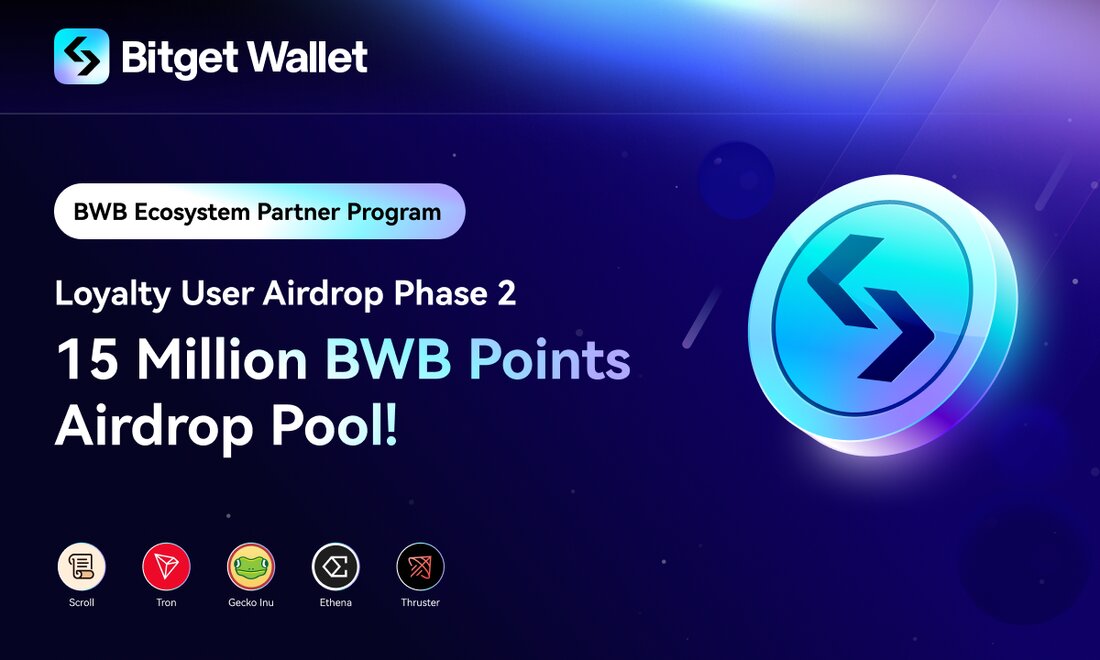 Victoria, Seychellen, 19. April 2024, Chainwire Bitget-Wallet, eine der größten und weltweit anerkannten Web3-Wallets in Asien, ist eine Partnerschaft mit Ethena eingegangen, einem auf Ethereum basierenden synthetischen Dollar-Protokoll. Im Anschluss an diese Zusammenarbeit erhalten Benutzer, die in den letzten drei Monaten mindestens 100 USDT auf Ethena eingezahlt haben, einen BWB-Punkte-Airdrop. Zukünftig können die BWB-Punkte nach Abschluss der Airdrop-Kampagne in BWB-Token umgewandelt werden. Ethena auch angekündigt dass Benutzer, die ihren USDe-Stablecoin für mindestens 7 Tage auf dem Bitget-Wallet sperren, Anspruch auf eine Prämienerhöhung von 20 % haben. Diese Zusammenarbeit ermöglicht es Benutzern, über die Browsererweiterung und die mobile Anwendung von Bitget …