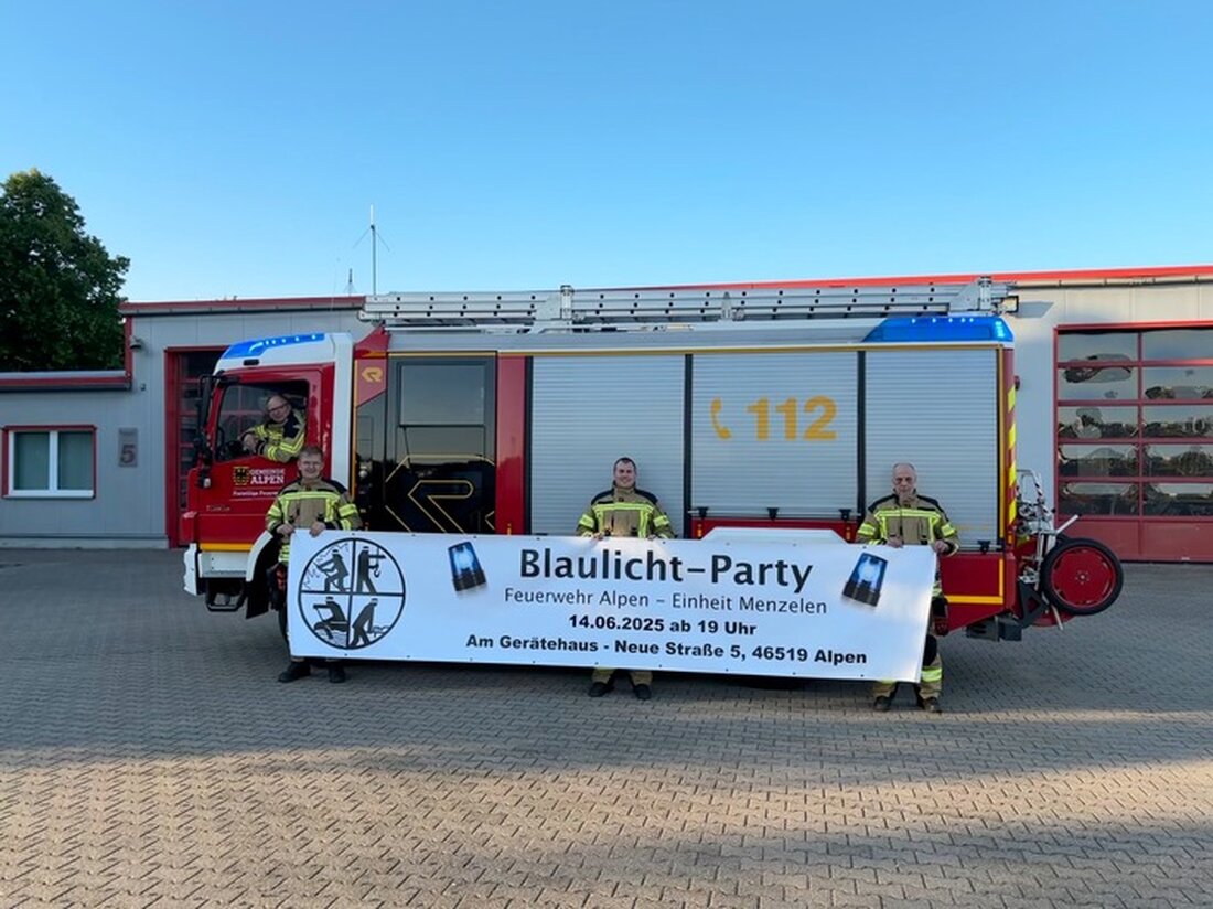 Am 14. Juni startet die Blaulichtparty Vol 5 in Menzelen. Freuen Sie sich auf Musik, Drinks und gute Stimmung für nur 5 Euro!