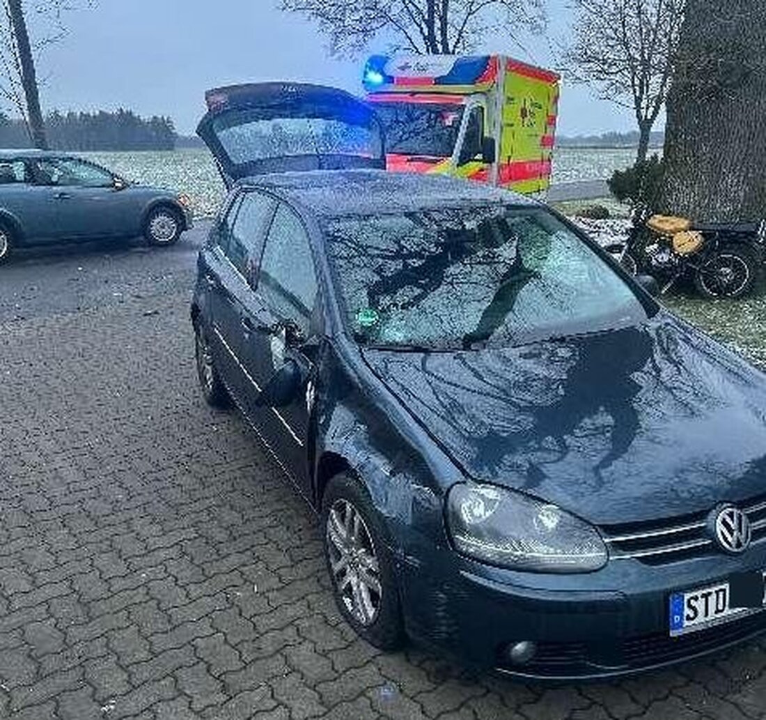 Reihenhaus in Stade brennt durch Brandstiftung aus; Verdächtiger in U-Haft. Mopedfahrer bei Unfall in Klein Wangersen schwer verletzt.