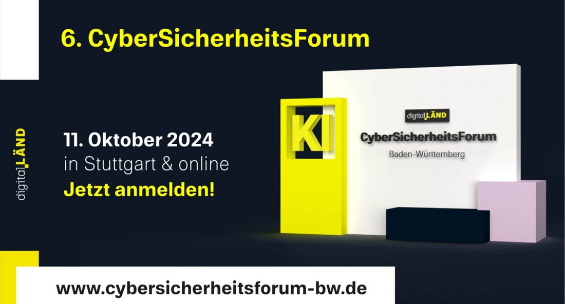 Das sechste CyberSicherheitsForum Baden-Württemberg, das am 11. Oktober 2024 stattfindet, wird sich mit der Rolle von Künstlicher Intelligenz für die Cybersicherheit befassen. Unter dem Titel „Cybersicherheit und KI – Chancen und Risiken“ werden Experten aus Wissenschaft, Wirtschaft, Politik und Verwaltung zusammenkommen, um über die aktuellen Herausforderungen im Bereich der Cybersicherheit zu diskutieren. Cybersicherheit ist mittlerweile eine der größten Bedrohungen für Staaten, Unternehmen und Bürger geworden. Cyberangriffe können enorme wirtschaftliche Schäden anrichten und die Stabilität unserer Gesellschaft gefährden. Daher ist es entscheidend, dass robuste Sicherheitsstrategien entwickelt und umgesetzt werden, um unsere digitalen Systeme und Infrastrukturen zu schützen. Künstliche Intelligenz spielt in …