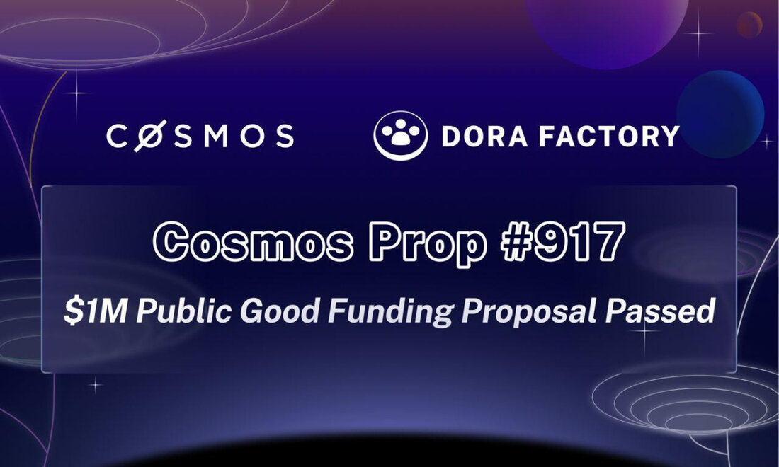 Singapur, Singapur, 15. Mai 2024, Chainwire Ein wichtiges Ereignis in Cosmos ist die kürzliche Verabschiedung des Governance-Vorschlags Nr. 917: ein Antrag von Dora Factory und DoraHacks auf einen Zuschuss von 1 Million US-Dollar aus der Gemeinschaftskasse des Cosmos Hub. Mit diesem Zuschuss werden in den nächsten zwei Jahren zehn Runden quadratischer Finanzierung innerhalb des Cosmos Hub-Ökosystems unterstützt. Als einer der größten Finanzierungsanträge des Finanzministeriums löste dieser Vorschlag umfangreiche Diskussionen innerhalb der Cosmos-Community aus und erhielt überwältigende Unterstützung. ATOM im Wert von über 1 Milliarde US-Dollar, darunter große Validatoren und Hauptspender von Cosmos, stimmten dafür. Die Zustimmungsrate erreichte 91,9 %, was …