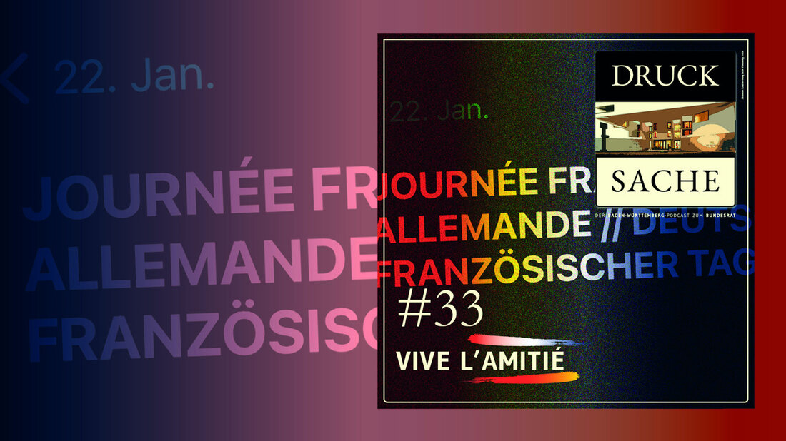In der 33. Folge von DRUCK SACHE „Vive l’amitié“ geht es um grenzübergreifende Freundschaften und wie 60 Jahre nach der Unterzeichnung des Élysée-Vertrags Austausch- und Förderprogramme nach wie vor die Beziehungen pflegen. Hierzu hat sich der Bevollmächtigte des Landes und Staatssekretär für Medienpolitik, Rudi Hoogvliet, mit dem Leiter des 2020 neu eingerichteten Deutsch-Französischen Bürgerfonds Benjamin Kurc und dem Regionalberater Erwin Hund unterhalten. „Es gibt wohl keine zwei Staaten auf der Welt, die engere Kooperationen unterhalten, als die beiden europäischen Nachbarn Deutschland und Frankreich. Nicht umsonst wird ihre Zusammenarbeit häufig als Motor Europas bezeichnet“, so Staatssekretär Rudi Hoogvliet über die Beziehungen …