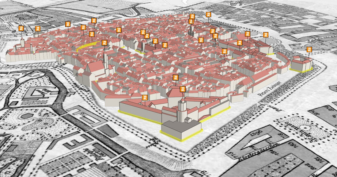 Das Stadtmodell von 1823 ist jetzt digital erlebbar Einmal auf Spuren Theodor Fontanes durch Leipzig wandern, wir schreiben das Jahr 1823: Ein kurzer Halt in der Adler Apotheke in der Hainstraße, wo der junge Autor, derzeit noch ein Kleinkind, in ein paar Jahren ganz profan seine Ausbildung zum Apotheker beginnen wird. Dann am Markt vorbei, die Grimmaische Gasse hinauf zum Augustusplatz: Von Gewandhaus und Oper ist hier noch keine Spur, dafür viele Bäume, der Schneckenberg und der Schwanenteich. Aber Achtung: Wir befinden uns bereits außerhalb der Stadtmauern, also schnell wieder zurück… © Stadt Leipzig / Amt für Geoinformation und Bodenordnung &hellip;