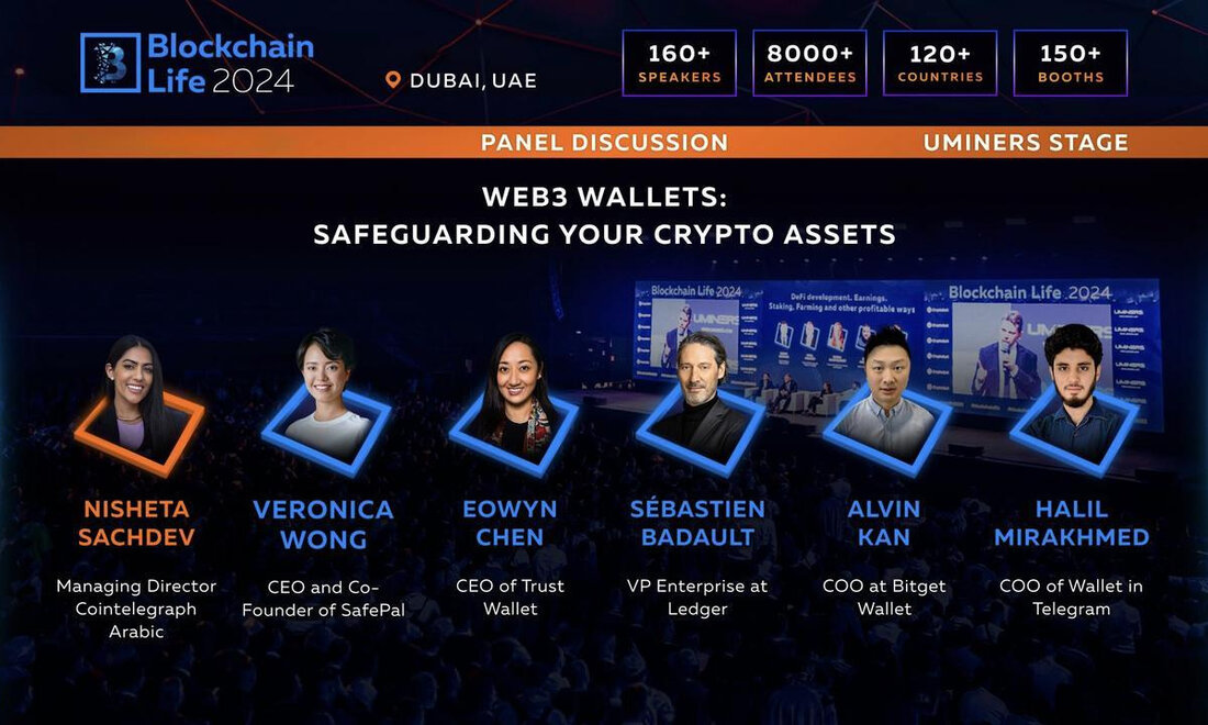 Victoria, Seychellen, 23. April 2024, Chainwire Auf der diesmonatigen Blockchain Life Dubai-Konferenz Bitget-WalletAlvin Kan, Chief Operating Officer von , traf sich mit Branchenexperten von SafePal, Ledger, Trust Wallet, Telegram Wallet und CoinTelegraph-Journalisten, um Strategien für den Aufbau sichererer und benutzerfreundlicherer dezentraler Wallets zu diskutieren. Die Diskussion drehte sich um die umfassende Anwendung verschiedener Wallet-Technologien, darunter Hot Wallets, Cold Wallets, MPC Wallets, AA Wallets und Multi-Signature Wallets. Kan betonte die weit verbreiteten Sicherheitslücken in der Web3-Umgebung und wies darauf hin, dass jeder Vorgang das Risiko eines Datenschutzverlusts birgt. „Um eine sichere Wallet-Plattform aufzubauen, muss eine umfassende und systematische Sicherheitslösung implementiert werden“, …