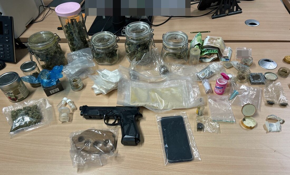 Polizei nimmt Drogendealer in Großen-Linden fest. Fahrzeugkontrolle offenbarte Drogenbesitz, U-Haft angeordnet.