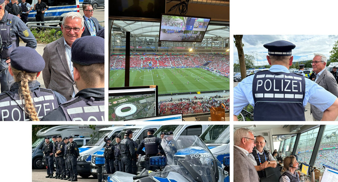 Die UEFA Euro 2024 ist endlich in vollem Gange und bisher scheint alles reibungslos zu verlaufen. Die Polizei Baden-Württemberg zeigt sich nach dem ersten Spiel, das in Stuttgart stattfand, sehr zufrieden. Der stellvertretende Ministerpräsident und Innenminister Thomas Strobl lobte die Einsatzkräfte und betonte, dass sie bestens aufgestellt seien. Mit rund 1.700 Beamtinnen und Beamten im Einsatz konnte die Polizei eine positive Bilanz ziehen. Bei den größten Public-Viewing-Veranstaltungen waren etwa 40.000 Fußball-Fans anwesend und es kam nur selten zu Zwischenfällen, hauptsächlich im Bereich von veranstaltungstypischen Straftaten wie Körperverletzungen und Diebstählen. Minister Thomas Strobl betonte, dass die Sicherheitskräfte weiterhin alles tun werden, …