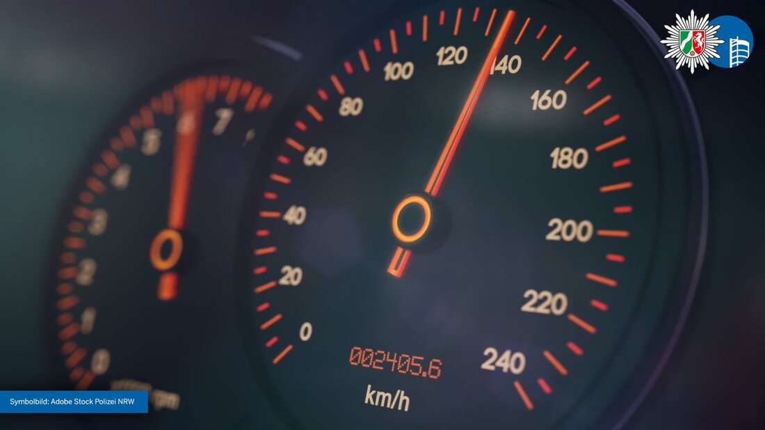 Polizei Oberhausen beschlagnahmt Mercedes nach Temporeise eines 18-Jährigen auf der Essener Straße bei über 130 km/h.