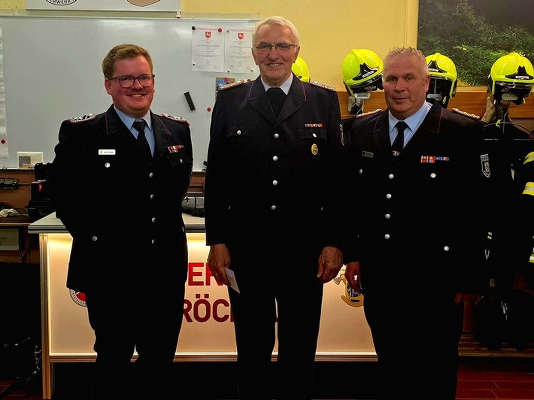 Bei der Jahreshauptversammlung der Ortsfeuerwehr Bröckel wurden zahlreiche Mitglieder für langjährige Verdienste geehrt und zahlreiche Neuwahlen durchgeführt.