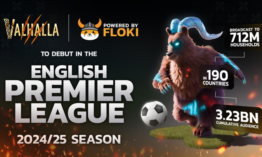 Miami, Florida, 13. August 2024, Chainwire Floki ist stolz, bekannt zu geben, dass WalhallaFlokis bahnbrechendes PlayToEarn-MMORPG, wird während der gesamten Saison 2024–25 der englischen Premier League (EPL) im Mittelpunkt einer hochkarätigen Werbekampagne stehen. Durch den Einsatz von LED-Banden während Live-Spielen wird diese Kampagne für enorme weltweite Präsenz sorgen und die Glaubwürdigkeit der Marke stärken. Die englische Premier League ist die beliebteste Sportliga der Welt und zieht mehr Zuschauer an als die UEFA Champions League und die Bundesliga zusammen. In der Saison 2022–23 verzeichnete die EPL ein Gesamtpublikum von 3,23 Milliarden. Mit Sendungen in 712 Millionen Haushalte in 190 Ländern erreicht …