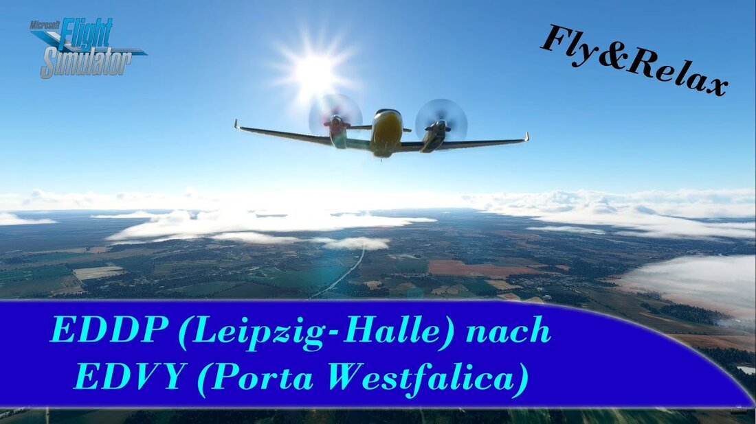 Ein einfacher A nach B Flug und das ganz ohne Kommentar. Nur mit stimmiger Musik? In meiner neuen Reihe Fly&#038;Relax ist das möglich. [&#8230;] unter mehr Ansehen. In Anlehnung an die Serienreihe &#8222;Space Night&#8220; hatte ich mir gedacht, ob die Umsetzung dessen auch beim MSFS 2020 möglich ist. Ich habe mir auch die Beechcraft King Air geschnappt und bin vom Flughafen Leipzig-Halle nach Bückeburg geflogen. Ein schöner ruhiger Flug auf 2000-2500ft, immer etwas nördlich des Harzes entlang. Leider zeigte sich bei Bückeburg, das ich keine Landerlaubnis erhalten habe, weshalb ich dann in Porta Westfalica gelandet bin. Videos mit Musik zu &hellip;