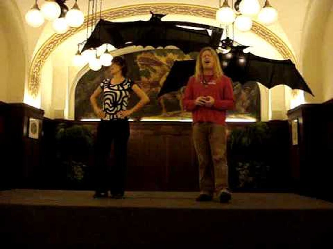 Goethes Faust: Du bleibst immer. Soundcheck Auerbachs Keller Leipzig gesungen von Conny Kranich und Falko Illing. Youtube-Link