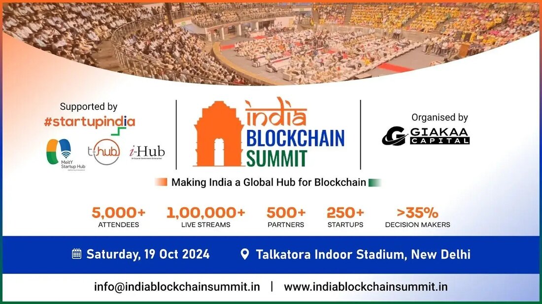 Der Countdown hat begonnen Indischer Blockchain-Gipfel 2024soll am stattfinden 19. Oktober 2024im Talkatora Indoor Stadium, Neu-Delhi, Indien. Organisiert von Giakaa-HauptstadtDiese mit Spannung erwartete Veranstaltung dürfte ein Meilenstein auf dem Weg Indiens zu einem globalen Zentrum für Blockchain-Technologie sein. Ein visionärer Anführer am Ruder Im Mittelpunkt dieses Gipfels steht die visionäre Führung von Omika Dubeydie treibende Kraft hinter Giakaa Capital. Sie gestaltet nicht nur die Zukunft der indischen Blockchain-Landschaft, sondern bringt auch wichtige Interessengruppen aus Regierung, Investitionen und Startup-Ökosystemen zusammen, um Indiens digitale Transformation zu beschleunigen. Veranstaltungsdetails: DIE TEILNAHME AN DIESER VERANSTALTUNG IST VÖLLIG KOSTENLOS, ALLE TEILNEHMER KOSTEN KEINE TICKETKOSTEN! REGISTRIEREN …