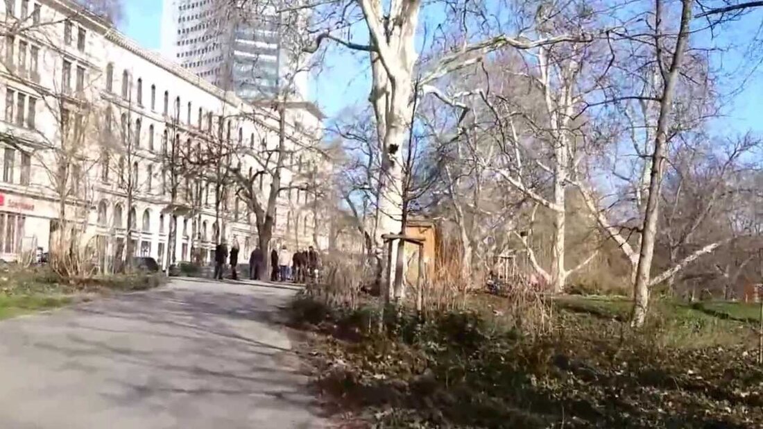 Innenstadt von Leipzig, Tour, 9. März 2014. Youtube-Link