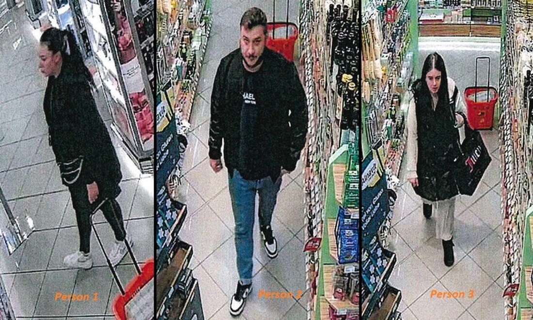 Die Polizei Jena sucht nach Zeugen eines gemeinsamen Ladendiebstahls in einer Drogerie. Hinweise zu drei Tätern erbeten.