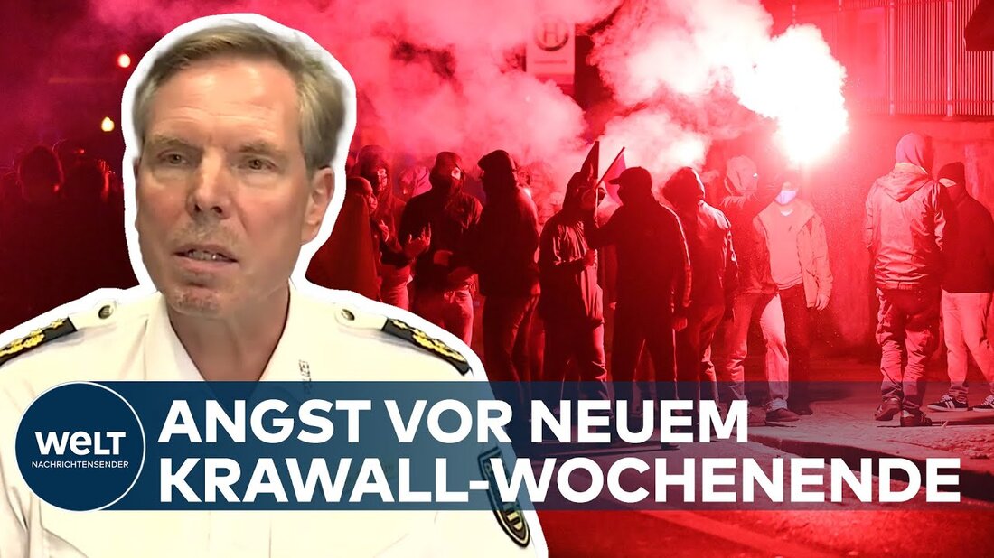 Leipzig könnte einem weiteren Wochenende voller Unruhen und Gewalt ausgesetzt sein. Die radikale linke Szene mobilisiert sich für mehrere Demonstrationen in der Stadt. Nach der Evakuierung eines besetzten Hauses kam es letzte Woche an drei aufeinander folgenden Nächten zu Unruhen. Die Stadt versucht nun, im Vorfeld mit Kooperationsgesprächen zu deeskalieren. Machen Sie gleichzeitig klar, dass sie Gewalt nicht tolerieren wird. Die Leipziger Polizei informiert gemeinsam mit der Stadt über die Situation vor dem Wochenende. #Leipzig #Connewitz #Polizei Der WELT Nachrichten-Livestream http://bit.ly/2fwuMPg Abonnieren Sie den WELT YouTube-Kanal http://bit.ly/WeltVideoTVabo Die Top-News auf WELT.de http://bit.ly/ 2rQQD9Q Unsere Berichte und Dokumentationen http://bit.ly/WELTdokus Die Medienbibliothek …