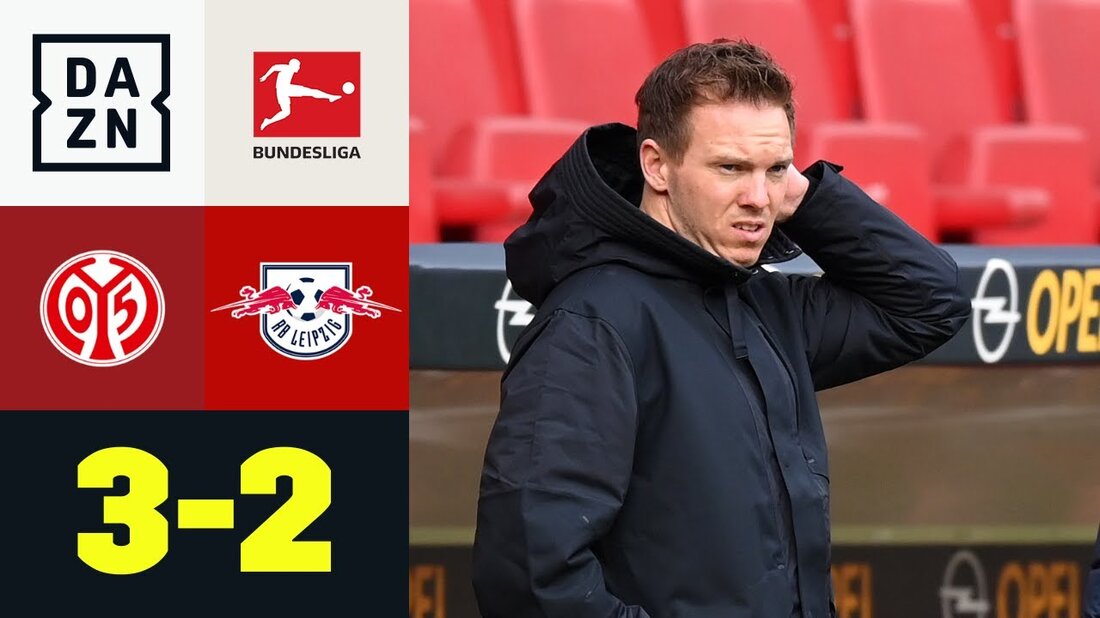 RB Leipzig wird am 18. Spieltag Kellerkind Mainz besuchen. Tyler Adams gibt den Bullen nach 15 Minuten die Führung. Moussa Niakhate gleicht sich zehn Minuten später aus. Kurz darauf trifft sich Marcel Halstenberg für Leipzig, doch Niakhate schlägt erneut zurück. Nach der Pause bringt Leandro Barreiro Mainz auf den Weg zum Sieg und erzielt das Tor zum 3: 2. ►Sichern Sie sich Ihren kostenlosen Monat: http://bit.ly/DAZNerleben ►Das DAZN-Programm: http://bit.ly/2uFkulD ►DAZN auch auf Facebook: https://bit.ly/2lUGipo +++ Der beste Fußball Highlights aus allen Wettbewerben auf YouTube +++ ► Abonnieren Sie die DAZN UEFA Champions League auf YouTube: https://bit.ly/2WL75qD ► Abonnieren Sie die …