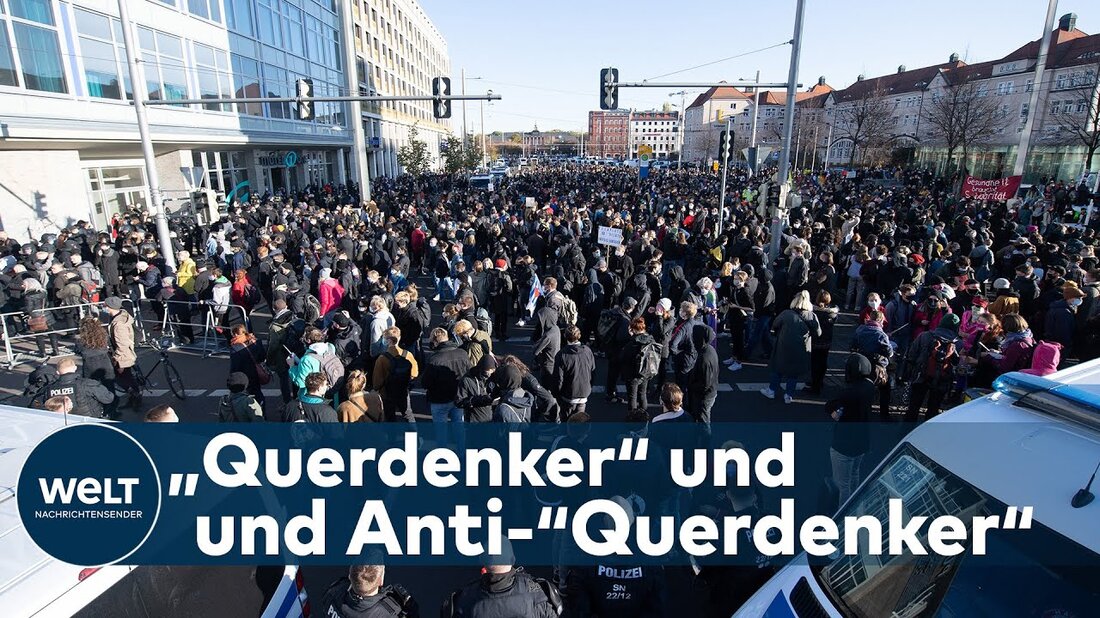 Tausende Menschen versammeln sich in Leipzig zur „Querdenken“-Demonstration gegen die Corona-Maßnahmen der Bundesregierung. Auch als radikal eingestufte Gruppen haben sich für die Demo angemeldet. WELT-Reporter Jens Reupert ist vor Ort. #querdenken #leipzig #demonstration Der WELT-News-Livestream http://bit.ly/2fwuMPg Den WELT-YouTube-Kanal abonnieren http://bit.ly/WeltVideoTVabo Die Top-News auf WELT.de http://bit.ly/ 2rQQD9Q Unsere Berichte & Dokumentationen http://bit.ly/WELTdokus Die Mediathek auf WELT.de http://bit.ly/2Iydxv8 WELT News-Kanal auf Instagram https://bit.ly/IGWELTTV WELT auf Instagram http: / /bit .ly / 2X1M7Hk In eigener Sache: Aufgrund des hohen Aufkommens an unsachlichen und anstößigen Posts können wir derzeit keine Kommentare mehr zulassen. Vielen Dank für Ihr Verständnis – das WELT-Teamvideo 2020 erstellt. Youtube-Link