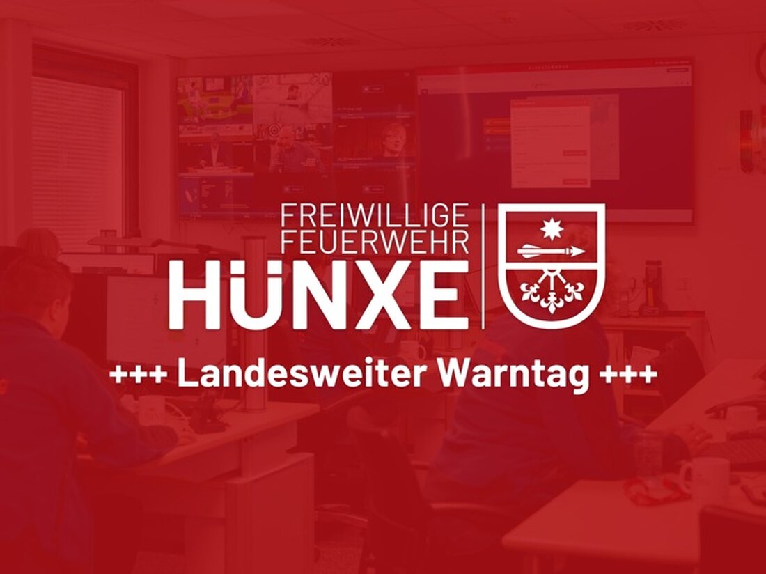 Am 13. März testet die FW Hünxe beim landesweiten Warntag die Warnsysteme zur Bevölkerungssensibilisierung um 11:00 Uhr.