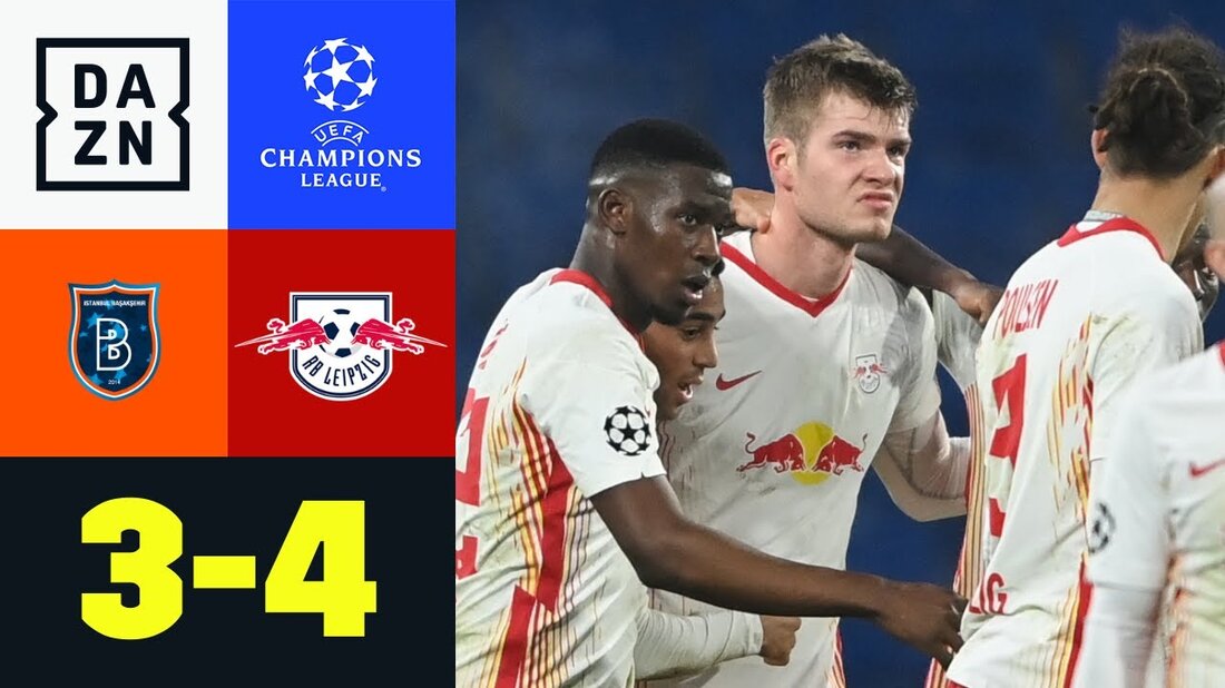 RB Leipzig wird am 5. Spieltag Istanbul besuchen. Julian Nagelsmanns Team will die Chance auf das Achtelfinale gegen Basaksehir behalten und gewinnen. In der 26. Minute übernehmen die Gäste dank eines Treffers von Yussuf Poulsen die Führung. Nordi Mukiele erhöhte in der 43. Minute. Kurz vor der Pause kassierte Leipzig jedoch das Verbindungsziel von Irfan Kahveci. In der zweiten Runde erhöhte sich Dani Olmo auf 3: 1. Doch Istanbuls Kahveci schlägt zurück und verkürzt sich in der 72. Minute, bevor er mit einem fantastischen Freistoß den Ausgleich erzielt. In der Nachspielzeit ist es jedoch der eingewechselte Alexander Sörloth, der mit …