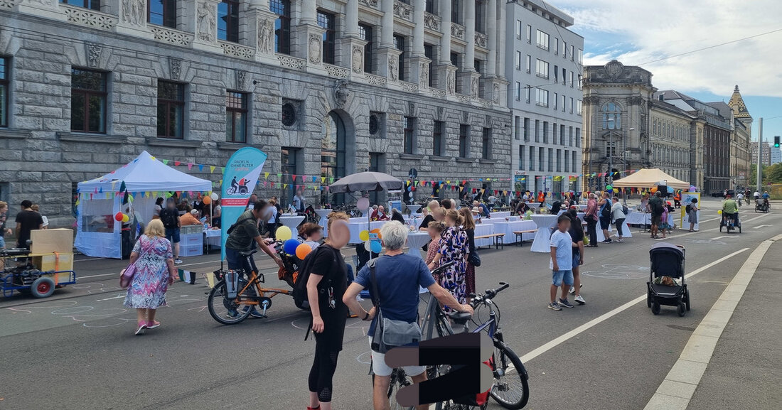 Leipzig feiert am 22. September 2024 einen autofreien Ring im Rahmen der Europäischen Mobilitätswoche – kreative Aktionen für alle!
