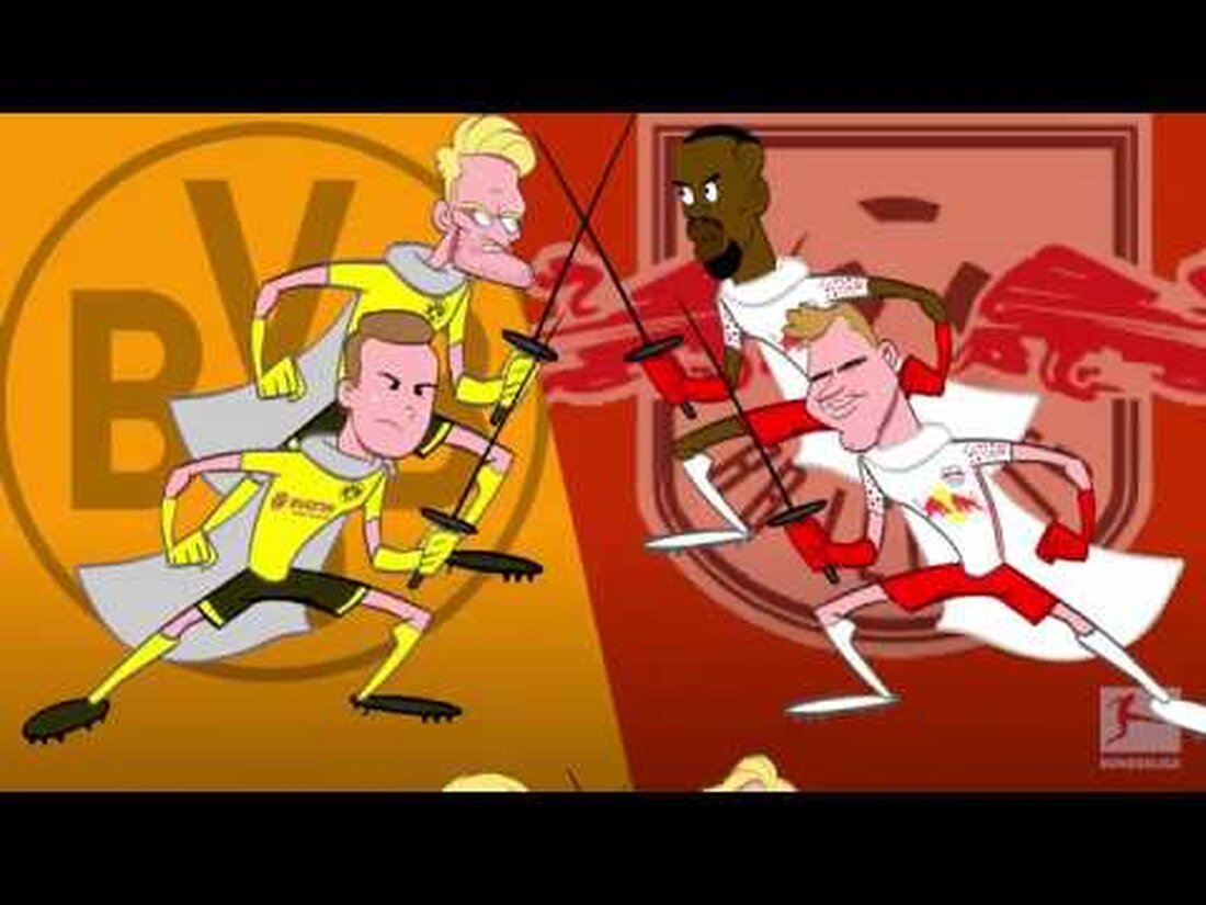 Alle für Einen und Einer für Alle? RB Leipzig gegen Dortmund Timo Werner, Jean Kevin Augustin und Emil Forsberg gegen und Schürrle . Youtube-Link