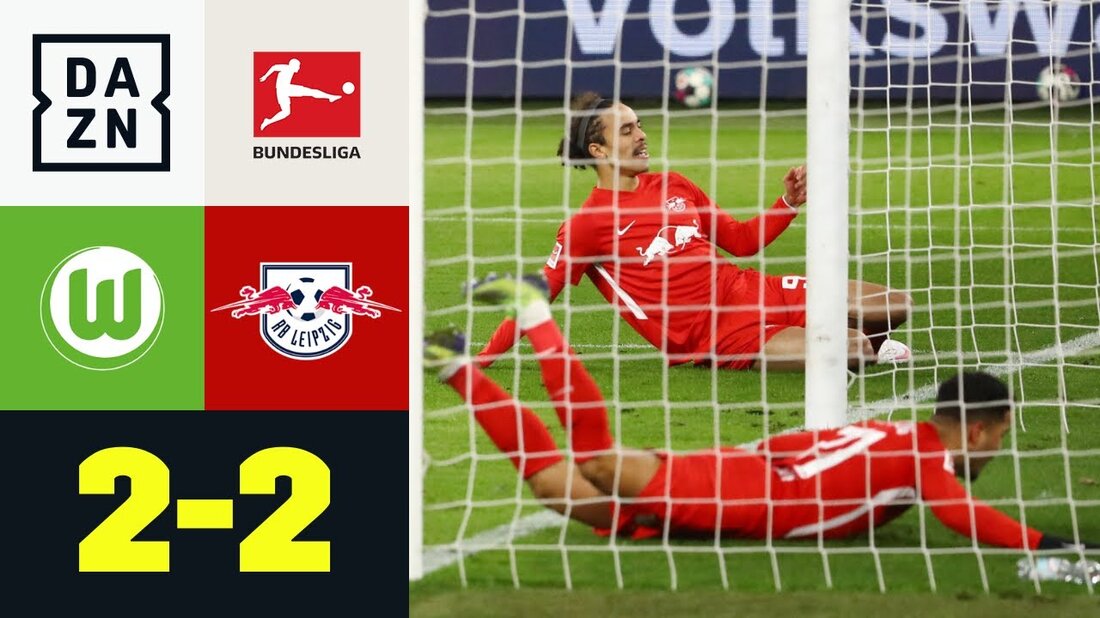 RB Leipzig verpasste einen Sieg beim VfL Wolfsburg und damit die Chance, vorübergehend auf den 1. Tabellenplatz zu springen. Mukiele und Orban erzielten die Tore für Leipzig, während Weghorst und Steffen für die Wölfe ein Tor erzielten. ►Sichern Sie sich Ihren kostenlosen Monat: http://bit.ly/DAZNerleben ►Das DAZN-Programm: http://bit.ly/2uFkulD ►DAZN auch auf Facebook: https://bit.ly/2lUGipo +++ Der beste Fußball Highlights aus allen Wettbewerben auf YouTube +++ ► Abonnieren Sie die DAZN UEFA Champions League auf YouTube: https://bit.ly/2WL75qD ► Abonnieren Sie die DAZN UEFA Europa League auf YouTube: https://bit.ly/2DTc8yb ►DAZN Bundesliga auf YouTube abonnieren: https://bit.ly/2Daw8dS ►Abonnieren Sie DAZN-Länderspiele auf YouTube: https://bit.ly/2XAYNSd ►Abonnieren Sie Goal …