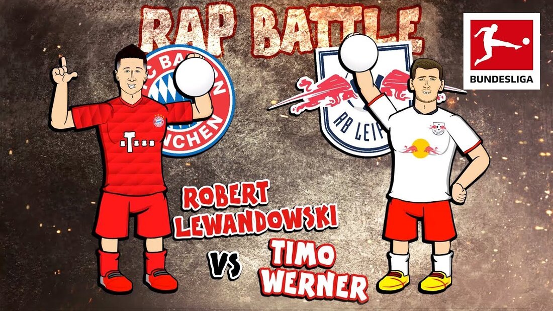 Es ist das Duell der Topscorer am Mikrofon. ► Sub jetzt: https://redirect.bundesliga.com/_bwCS Robert Lewandowski und Timo Werner sind in der Bundesliga nicht mehr aufzuhalten. Lewandowski hat 22 Tore für die Bayern erzielt, während Timo Werner 20 für RB Leipzig erzielt hat. Am 21. Spieltag treten sie in einem weiteren epischen Bundesligaspiel gegeneinander an. Aber wie spielen sie außerhalb des Spielfelds am Mikrofon? Wir bringen die Topscorer in einen massiven Rap-Kampf, der von 442oons angetrieben wird. Genieße die Reime und Rap-Fähigkeiten von Lewandowski und Werner! Wie viele Tore werden sie in dieser Saison erzielen? Lass es uns in den Kommentaren wissen! …