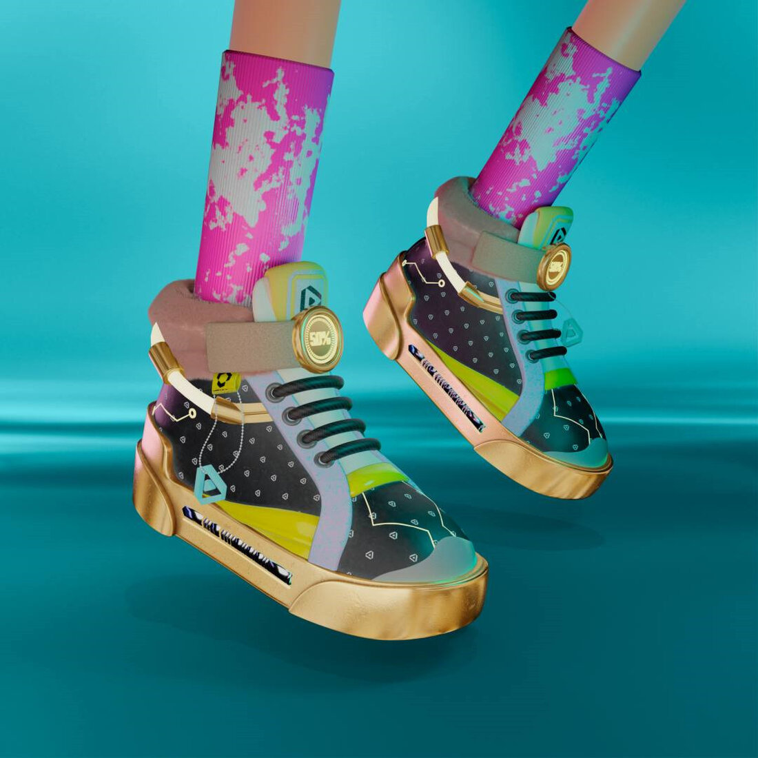 Tallinn, Estland, 10. Juni 2022, Kettendraht Die Move2earn-App dotmoovs hat eine NFT-Sneaker-Kollektion herausgebracht, die Tik-Toker, Hip-Hopper, Mover und Shaker belohnt. 4.444 SNKRS wurden als NFTs unter der Marke MOOV.CLUB veröffentlicht, angetrieben von der Social-Fi- und Metaverse-Technologie von dotmooovs. Move2earn ist die am schnellsten wachsende Krypto-Vertikale und dotmoovs greift direkt darauf zu, sodass SNKR-Träger an epischen Tik-Tok-Dance-Offs teilnehmen und Krypto-Preise für ihre ausgefallene Beinarbeit verdienen können. Ausgestattet mit der dotmoovs-App benötigen die Teilnehmer lediglich ihre Smartphone-Kamera und ein SNKR NFT, um loszulegen. Begeisterte Tänzer und Beweger erhalten MOOV-Token für ihre Bemühungen, während diejenigen, die kamerascheu sind, ihre virtuellen Turnschuhe vermieten und …