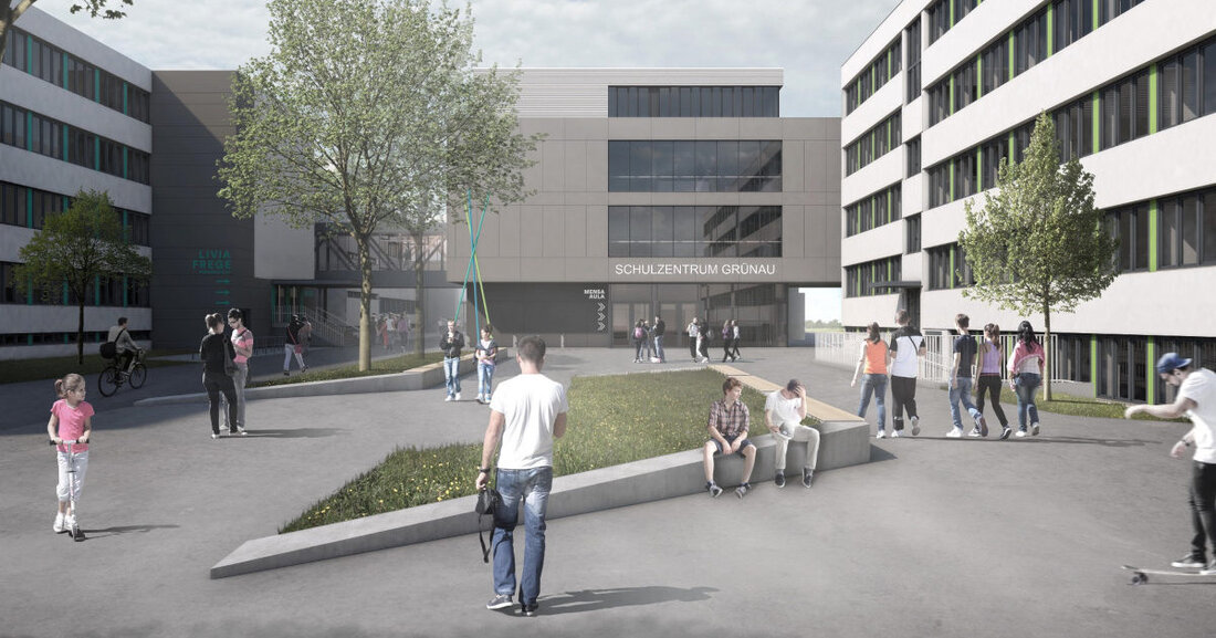 Während der bisherigen Zeit der Sanierung war die Schule nur zum Teil im schon sanierten Haus 1 untergebracht, der andere Teil nutzte temporär Räume in der Georg-Friedrich-Lichtenberg-Schule (Gymnasium). Nachdem das Haus 2 fertiggestellt ist, ist jetzt die Auslagerung beendet und beide…