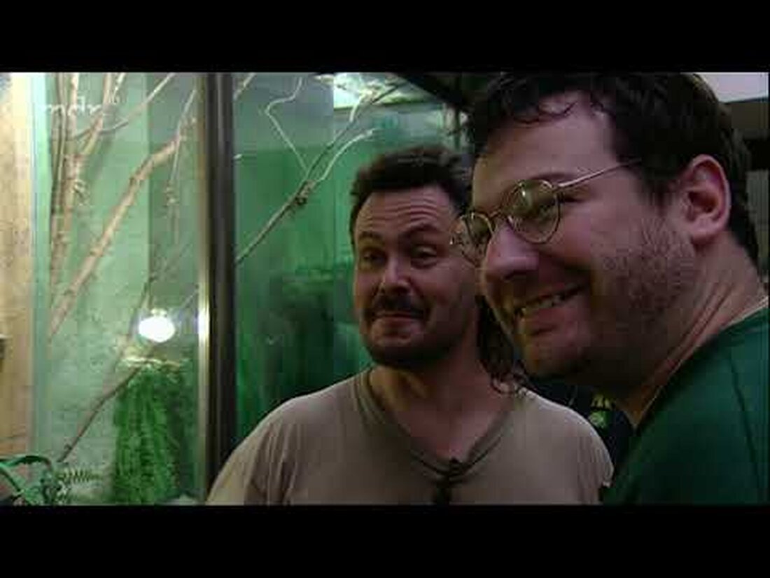 Große Renovierungsarbeiten im Terrarium. Maurer Zschernitz setzt sich für die Säulenschildkröten ein, die einst in Leipzig benannt wurden. Er mauert, hämmert und schraubt. Und bohrt sogar eine Wasserleitung. https://www.mdr.de/elefanttigerundco/index.html. Youtube-Link