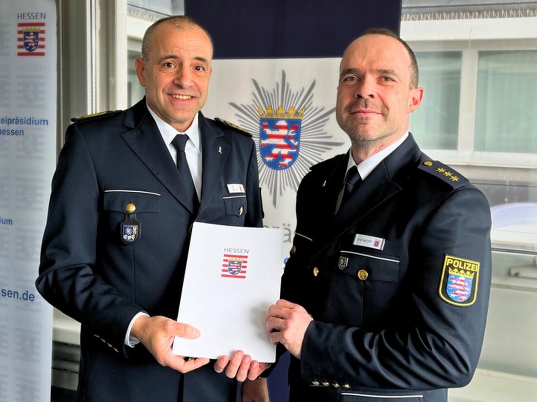 Kriminaldirektor Florian Steinkopf übernimmt die Leitung der Polizeidirektion Groß-Gerau und folgt Tim Heinen nach.