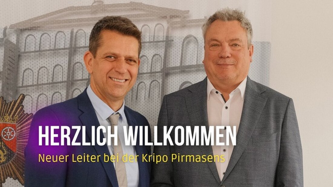 Björn Ephan wurde am 1. April 2025 zum neuen Leiter der Kriminalinspektion Pirmasens ernannt. Polizeipräsident Kästner überreichte die Ernennungsurkunde.