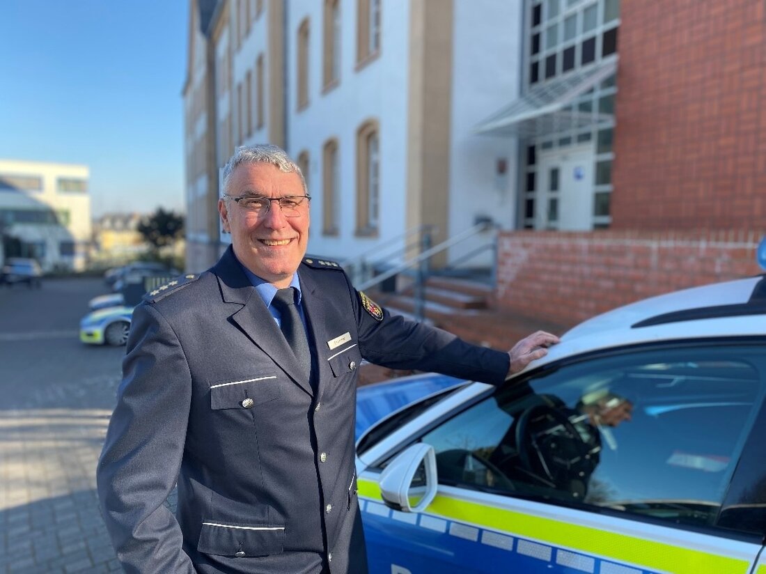 Polizeidirektor Patrick Brummer übernimmt ab 5. Februar 2025 die Leitung der Polizeidirektion Montabaur von Stefan Heimes.