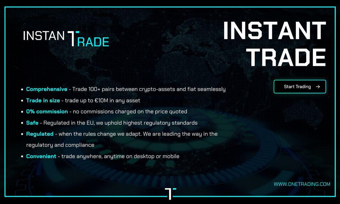 London, Vereinigtes Königreich, 8. September 2023, Chainwire Ein Handel, Die Krypto-Asset-Börse, die früher unter der Marke Bitpanda Pro operierte, kündigte heute ihr neues Produkt Instant Trade an. Nachdem Instant Trade kürzlich 30 Mio. Mit Unterstützern wie Peter Thiels Valar Ventures, MiddleGame Ventures, Speedinvest, Keyrock und Wintermute Ventures zieht One Trading große Aufmerksamkeit auf sich. Unter der Leitung des TradFi-Schwergewichts und ehemaligen JP Morgan-Managers Josh Barraclough möchte One Trading den Mangel an regulierten Handelsplätzen in Europa beheben, indem es sowohl Institutionen als auch Privatkunden anspruchsvollere Kryptoprodukte, einschließlich Derivate und Spothandel, anbietet. Da es vielen traditionellen Finanzakteuren an Erfahrung auf dem Kryptomarkt …