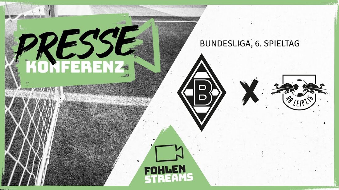 Marco Rose und Max Eberl stehen vor dem Duell gegen RB Leipzig am 6. Bundesliga-Spieltag vor Fragen von Journalisten. #DieFohlen im Internet: ? http://www.borussia.de ? http://www.instagram.com/borussia ? http://www.facebook.com/borussia.mg ? http: //www.twitter . com / borussia ? http://www.borussia.de/tiktok. Youtube-Link