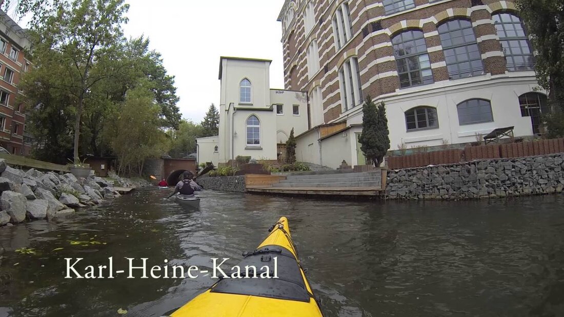 Zusammenstellung verschiedener Kajaktouren durch Leipzig: Paddeln auf der Pleiße, der Weißen Elster, dem Floßgraben und dem Karl-Heine-Kanal. . Youtube-Link