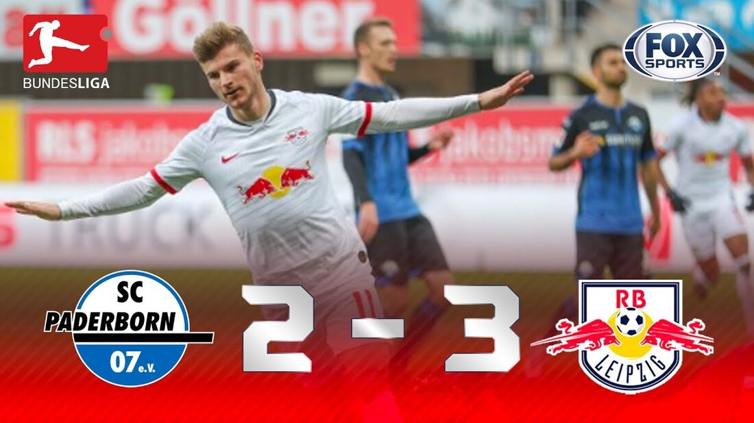 RB Leipzig hat einen Impuls von 3-2 vor Paderborn und einen Partido Disputado von Jornada 13 de la Bundesliga und einer Konsolidierung mit einem gemeinsamen Lider der Zertifikate. In der Paragon Arena, los toros rojos lo liquidó en the prime tiempo con tantos von Patrik Schick, Marcel Sabitzer und Timo Werner. El descuento del equipo local fue marcado von Streli Mamba und Klaus Gjasula. Revive los goles y los mejores momentos del partido estresumen de FOX Sports. #BundesligaxFOX -SUSCRÍBETE a nuestro canal https://bit.ly/2CuvmcV VISITA nuestro sitio web http://www.foxsportsla.com SÍGUENOS en nuestras redes – FACEBOOK: https://www.facebook.com/foxsportsla/ – TWITTER : https://twitter.com/FOXSportsMX – …