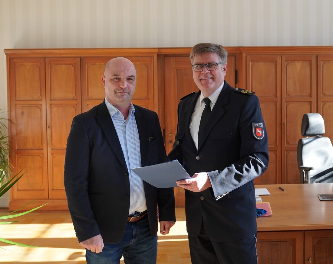 Personalwechsel in der Polizeidirektion Oldenburg: Hendrik Vieth übernimmt die PI Cloppenburg/Vechta, Carsten Hoffmeyer die PI Delmenhorst.
