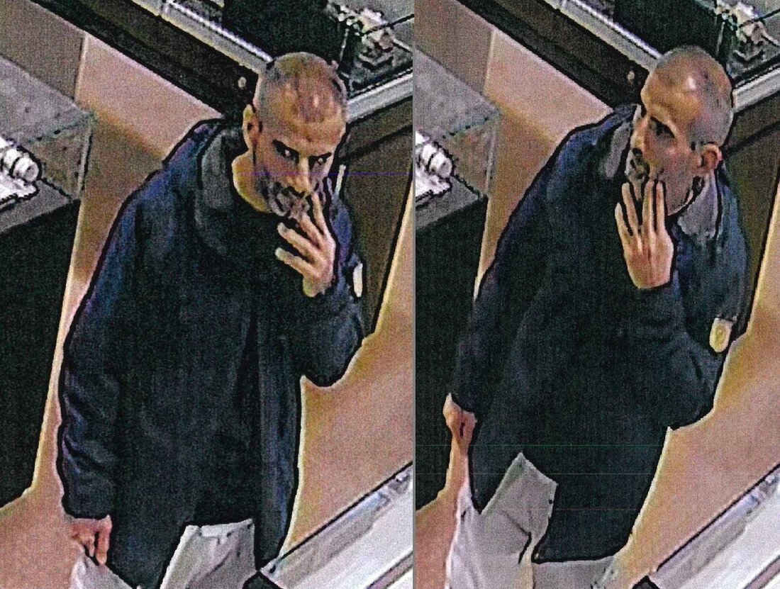 Die Polizei Jena sucht Zeugen nach einem Ladendiebstahl in der Goethestraße. Hinweise zu einem Täter erbeten.
