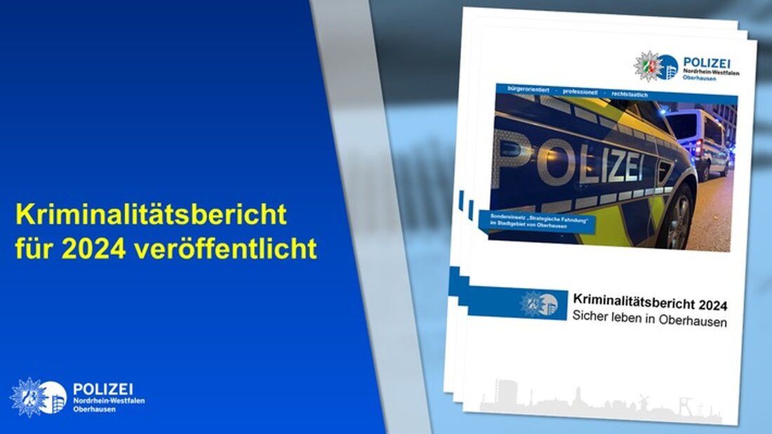 Das Polizeipräsidium Oberhausen veröffentlicht am 12.03.2024 die Polizeiliche Kriminalstatistik 2024 mit positiven Entwicklungen.