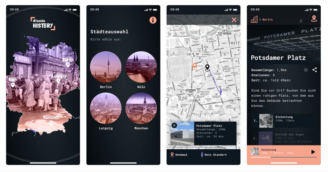 Eine neue Smartphone-App verspricht, die Geschichte Berlins auf eine fesselnde und interaktive Art und Weise erlebbar zu machen. #insideHISTORY, so der Name der App, bietet Nutzern die Möglichkeit, durch einen Hörspaziergang die Vergangenheit der Stadt zu erkunden – digital und vor Ort. Im Mittelpunkt der Audio-Walks steht die Epoche des Nationalsozialismus. Doch anstatt nur Ereignisgeschichte zu präsentieren, legt die App den Fokus auf persönliche Schicksale von Verfolgung, Ermordung, Widerstand und Selbstermächtigung. Durch die Vielfalt der Erfahrungen unterschiedlicher Opfergruppen entsteht eine multiperspektivische Darstellung dieser dunklen Zeit, die auch Fragen nach Kontinuität und Brüchen aufwirft. Die Hörstücke von #insideHISTORY bieten den Zuhörern …